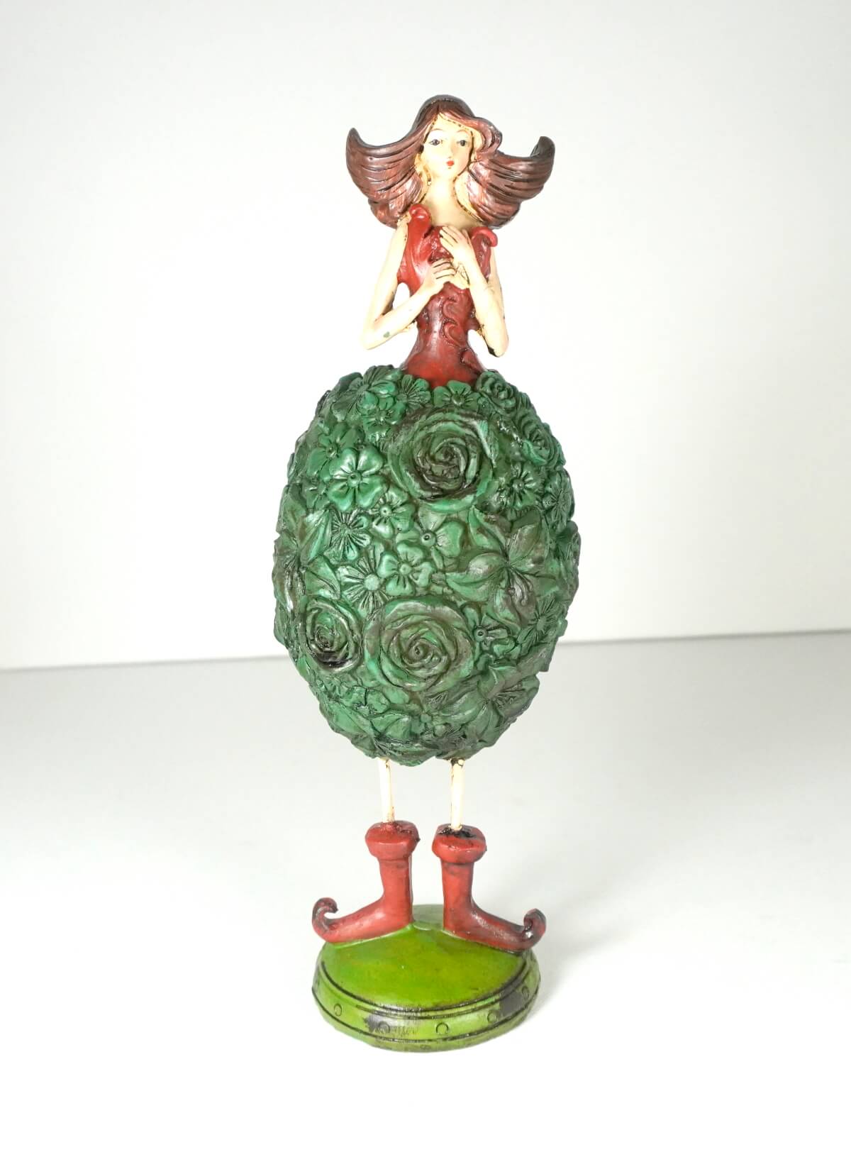 Dekofigur Glücksbringer Blüten Elfe