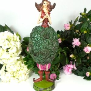 Dekofigur Glücksbringer Blüten Elfe