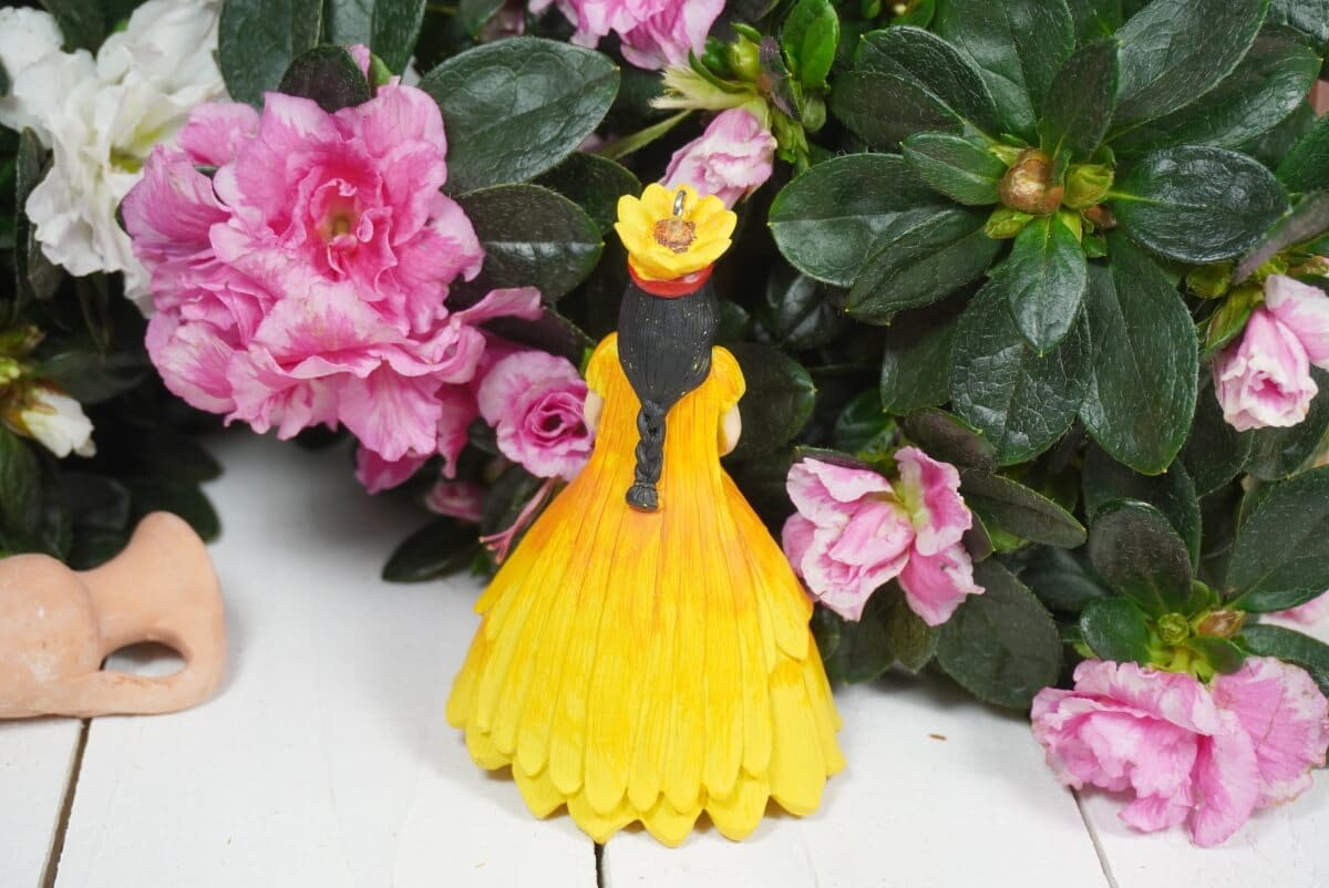 Deko Figur Dekohänger Blumenkind Queen