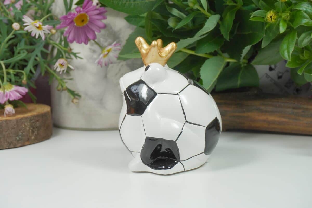 Pomme Pidou Spardose Frosch Freddy Fussball