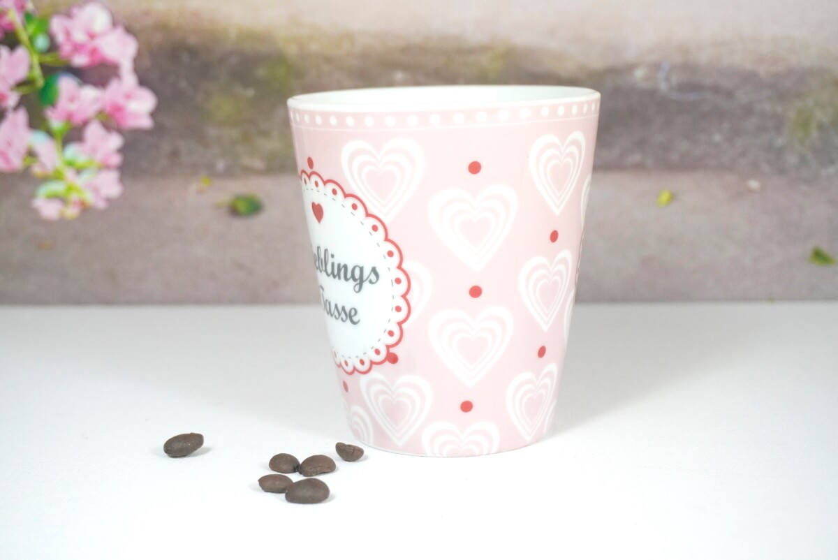 Krasilnikoff Kaffeebecher Mug Lieblings Tasse