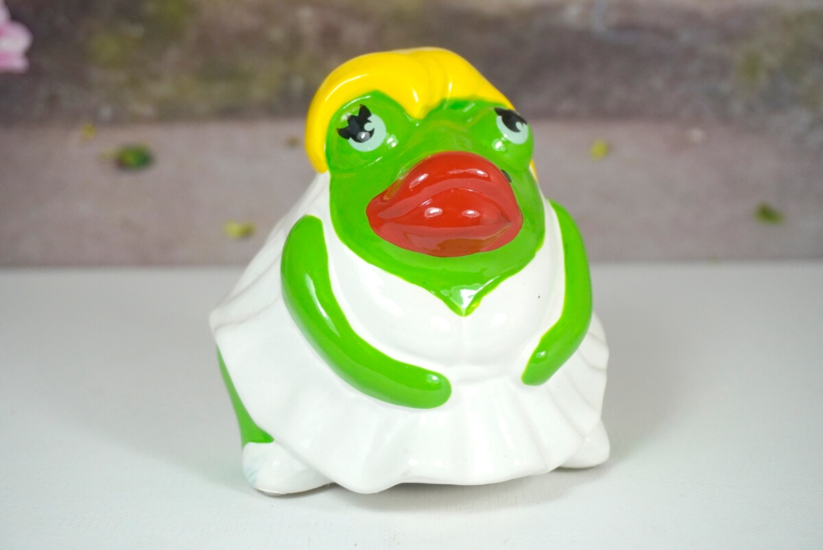 Pomme Pidou Spardose Frosch Freddy Miss Red Lip