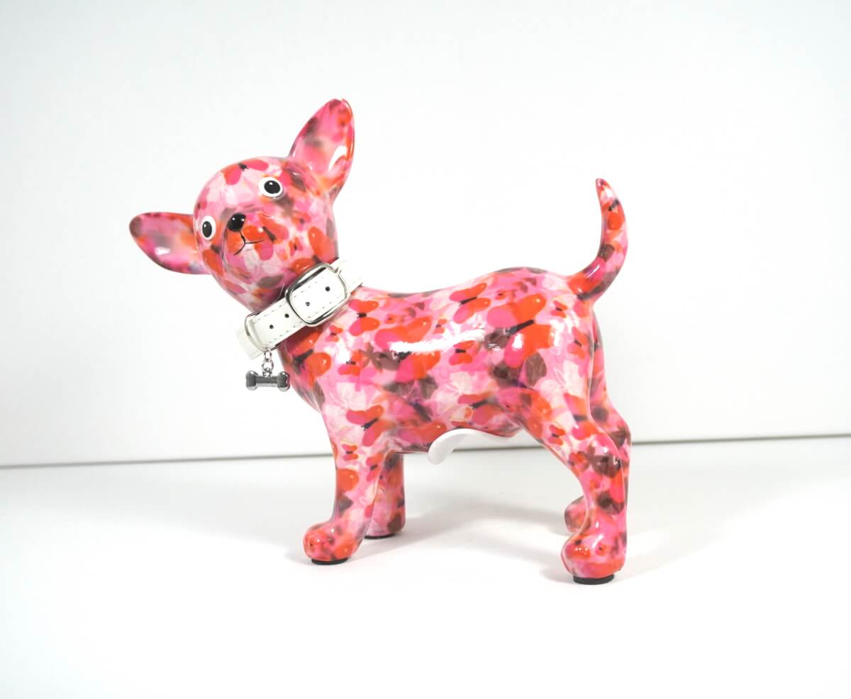 Pomme Pidou Spardose Money Bank Hund Pippa Schmetterling