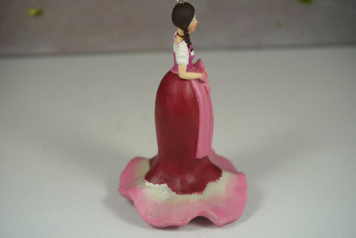 Deko Figur Blumenmädchen Alpenrosenmädchen zum Hängen