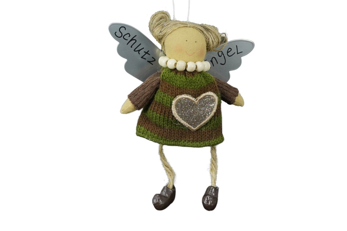 Baden Schutzengel Aufhänger Deko Stoff Engel Silly