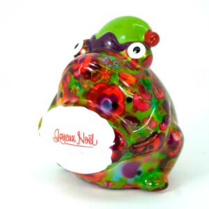 Pomme Pidou Money Bank Spardose Frosch Freddy Joyeux Noël Grün Elefant gelb