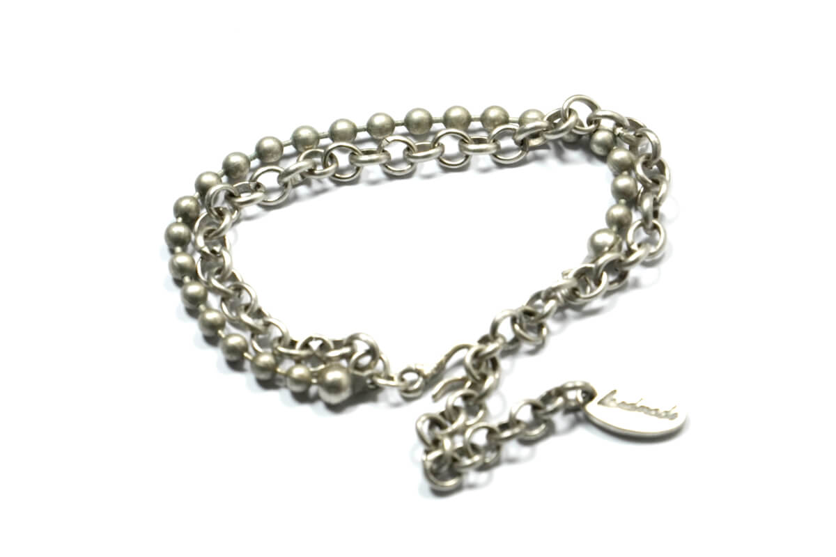 Hevi Armband Handmade Basic Silberfarben