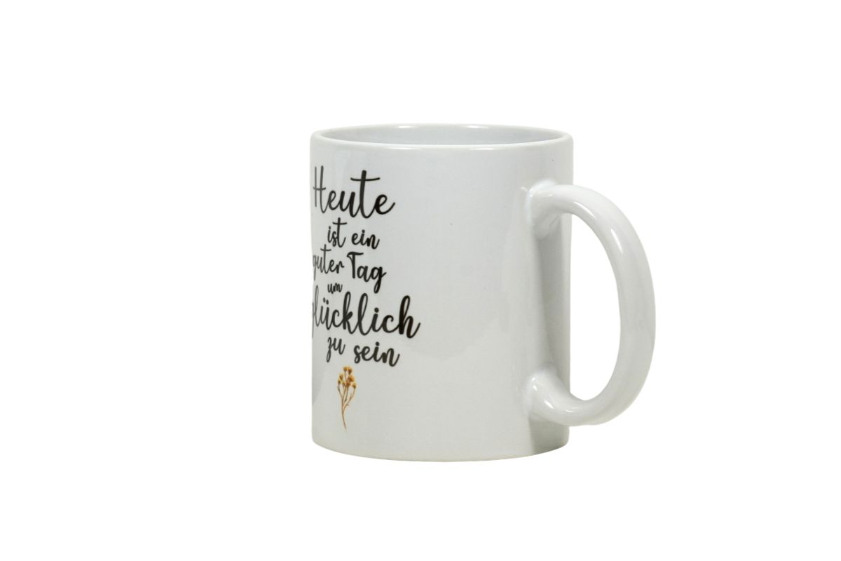 Orca Henkelbecher Heute ist ein guter Tag um glücklich zu sein