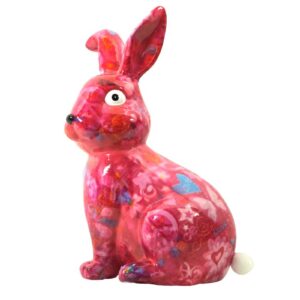 Pomme Pidou Spardose Money Bank Häschen Helena Pink Love