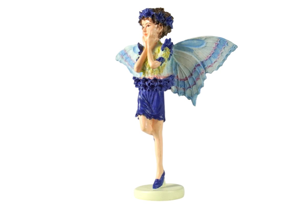 Flower Fairy Dekofigur Elfe Kornblume Mini Cornflower Fairy