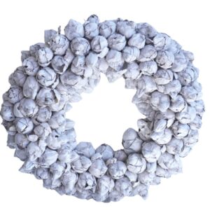 Couronne Wandkranz Türkranz Dekokranz Coco Fruit White 30 ∅