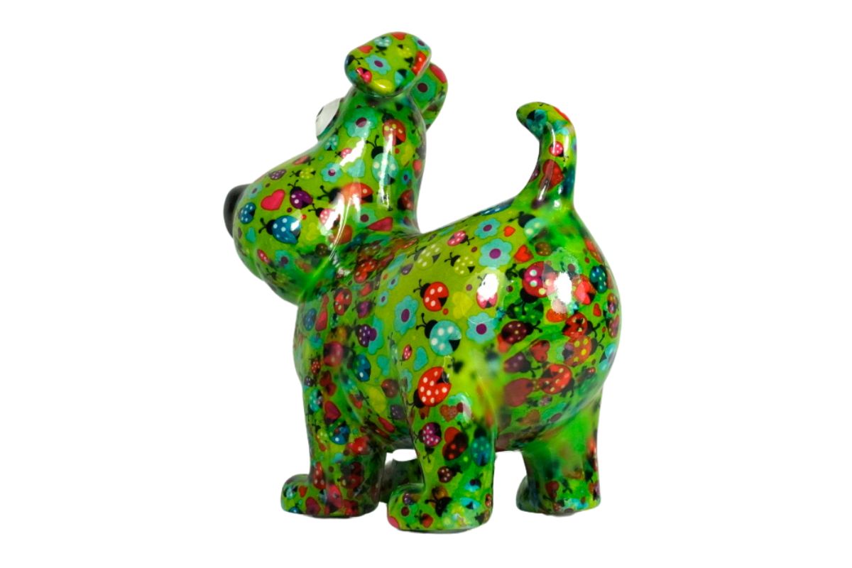 Pomme Pidou Spardose Money Bank Hugo Dog Grün Marie