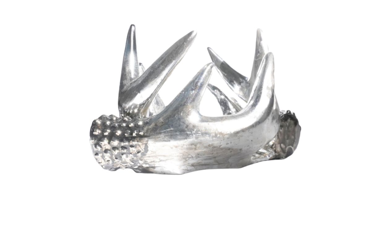 Deko Kerzenhalter Teelichthalter Windlicht Geweihhalter mit Glas