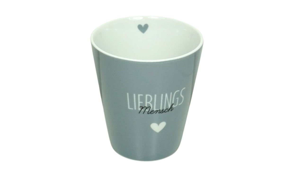 Krasilnikoff Kaffeebecher Kaffeetasse Sprüche Tasse Mug Cup Lieblings Mensch