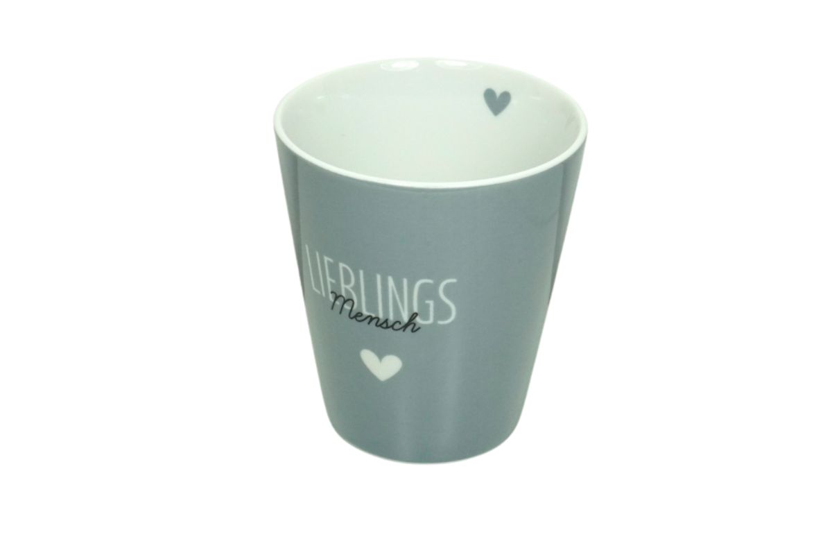 Krasilnikoff Kaffeebecher Kaffeetasse Sprüche Tasse Mug Cup Lieblings Mensch