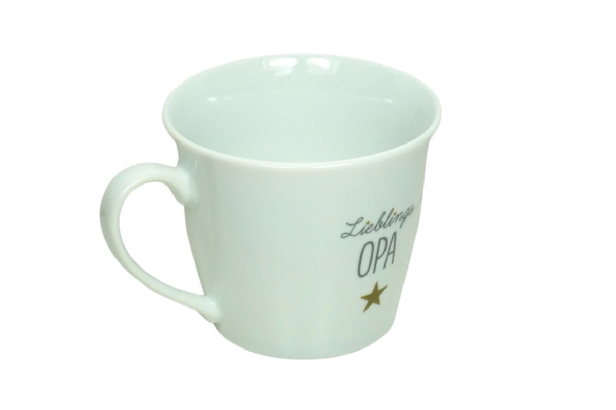Krasilnikoff Henkeltasse Kaffeetasse Sprüche Tasse Lieblings Opa