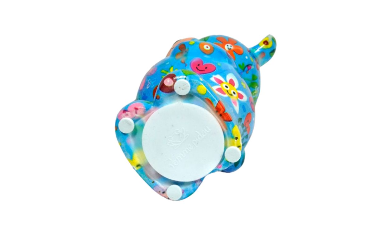 Pomme Pidou Spardose Money Bank Teddy Bärchen Tilou Blau