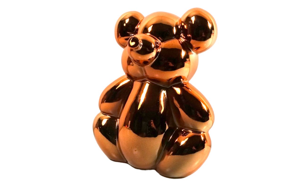 Pomme Pidou Spardose Money Bank Bär M Waldo Kupfer