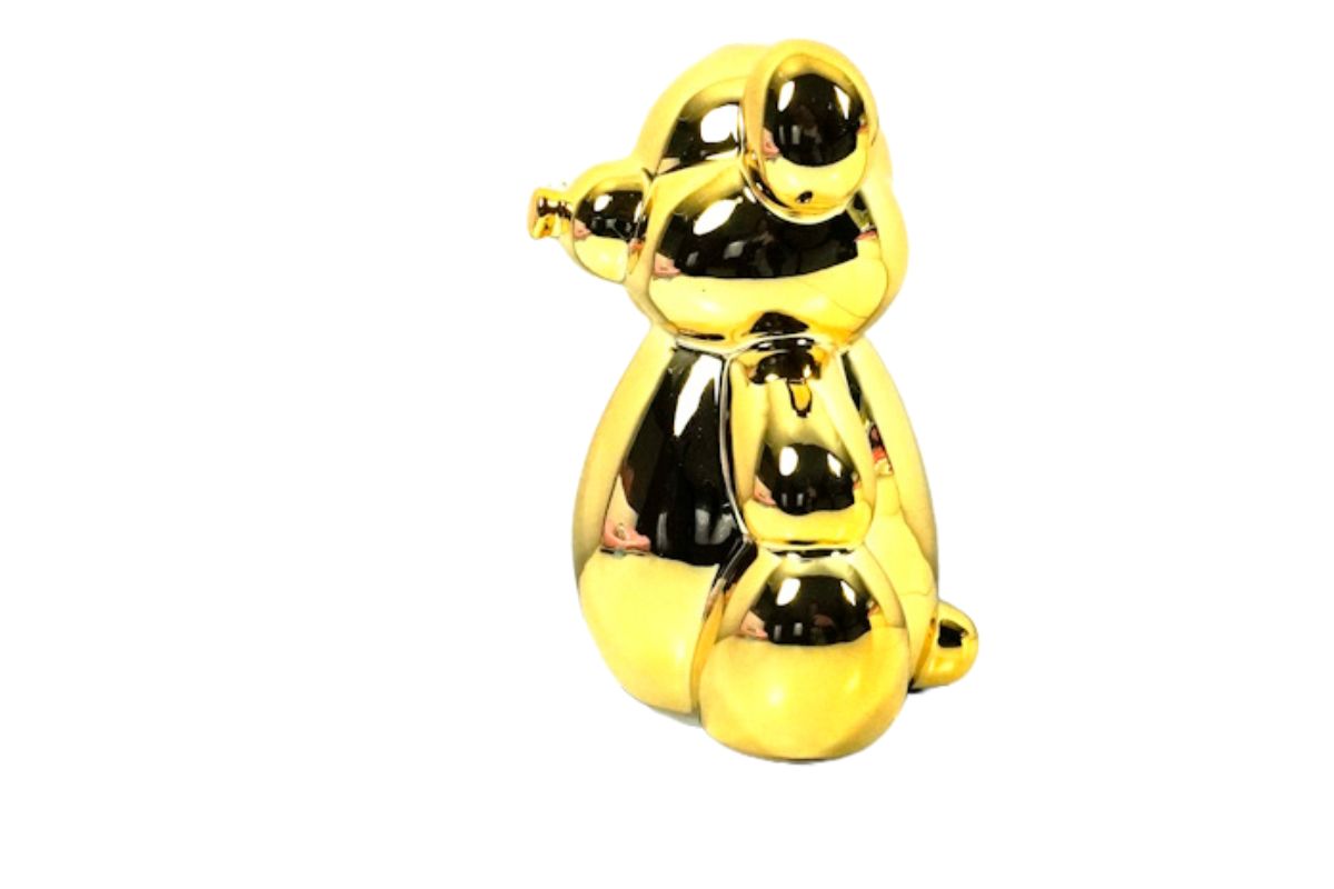 Pomme Pidou Spardose Money Bank Petit Teddy Bär Waldo Gold
