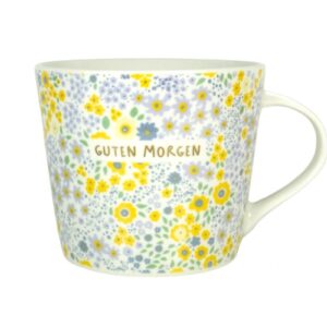 Grafik Werkstatt Henkelbecher Kaffeebecher Sprüchetasse Guten Morgen