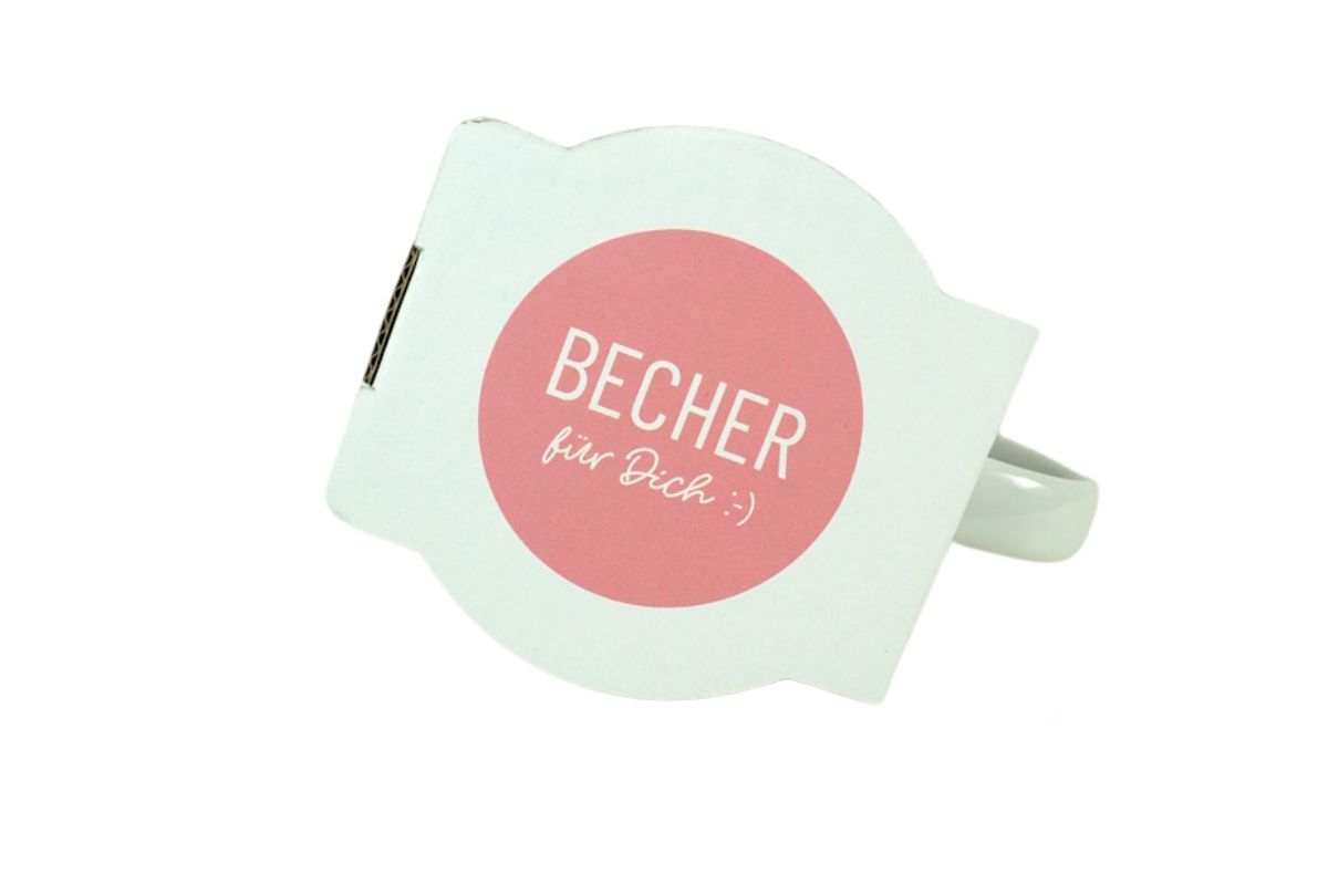 Henkelbecher Kaffeetasse Sprüchetasse Beste Mama Becher für Dich