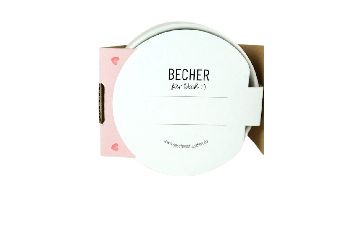 Henkelbecher Kaffeetasse Sprüchetasse Super Mama Becher für Dich