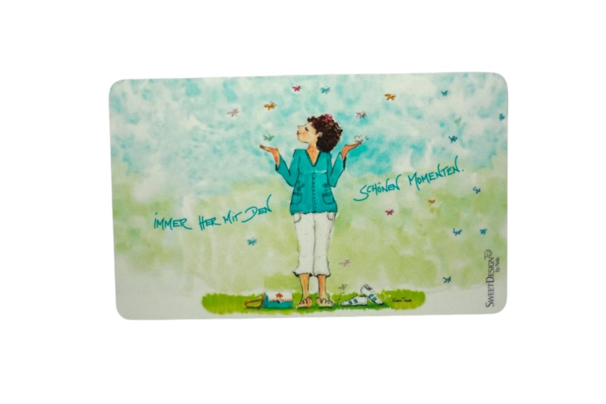 Frühstücksbrettchen Sweet Design Karin Tauer Immer Her Mit Den Schönen Momenten