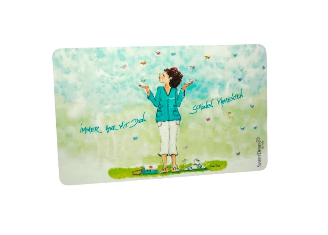 Frühstücksbrettchen Sweet Design Karin Tauer Immer Her Mit Den Schönen Momenten