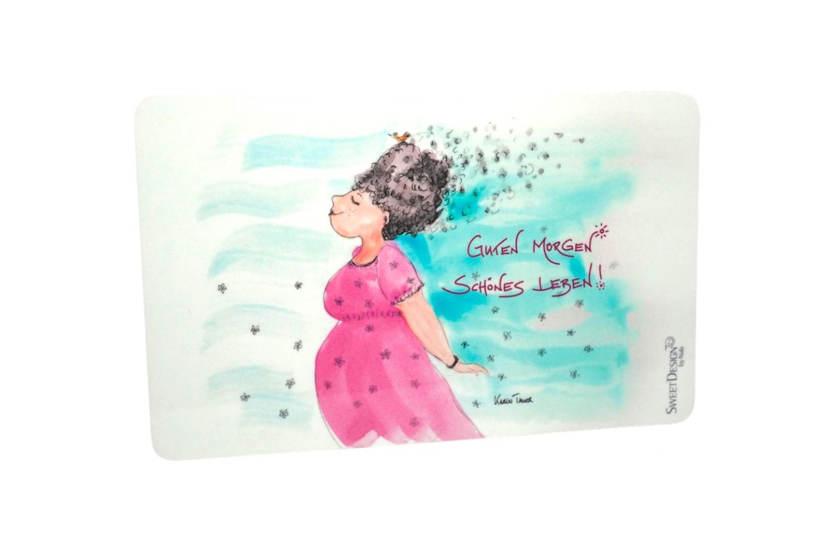 Frühstücksbrettchen Sweet Design Karin Tauer Guten Morgen Schönes Leben!