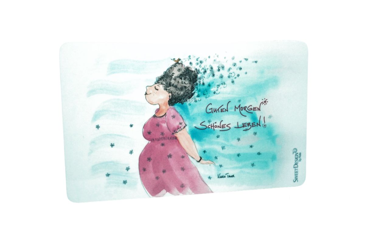 Frühstücksbrettchen Sweet Design Karin Tauer Guten Morgen Schönes Leben!