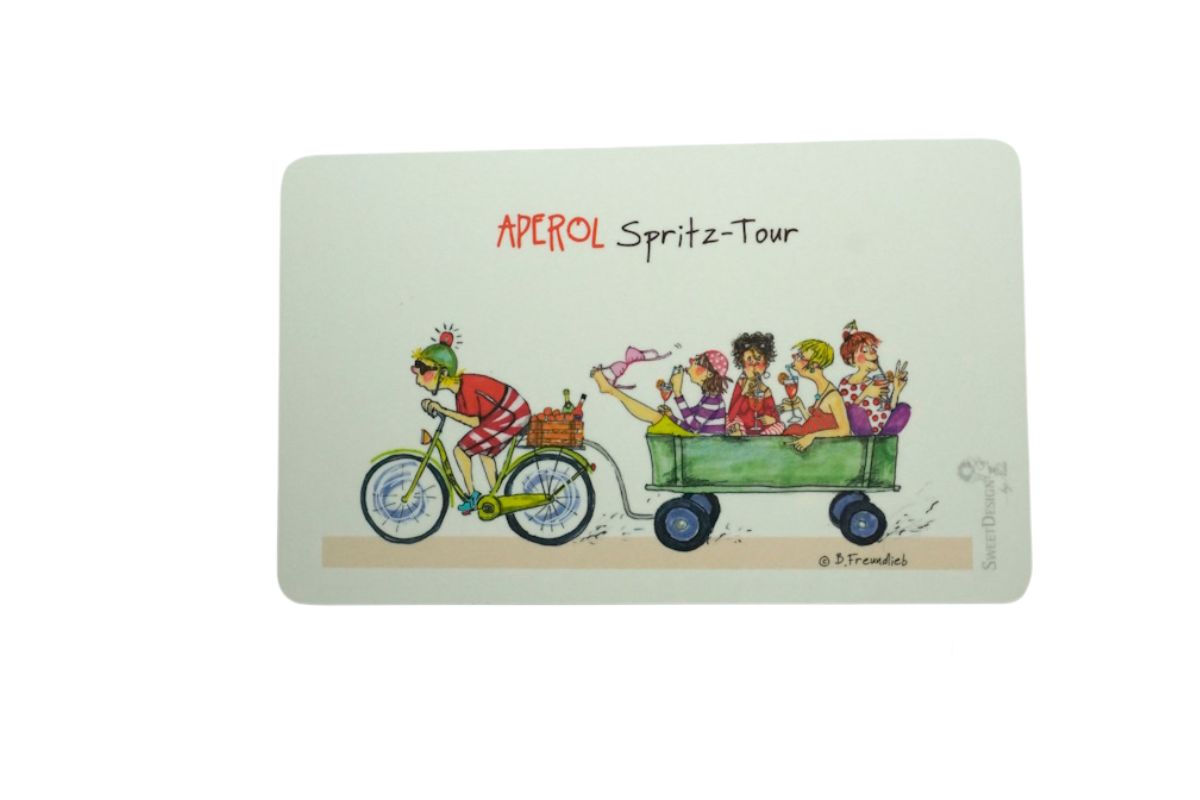 Frühstücksbrettchen Sweet Design B. Freundlieb Aperol Spritz-Tour