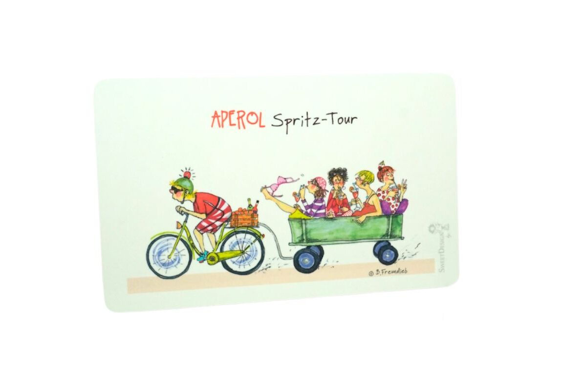 Frühstücksbrettchen Sweet Design B. Freundlieb Aperol Spritz-Tour