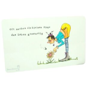 Frühstücksbrettchen Sweet Design by Nala Oft machen die kleinen Dinge das Leben grossartig