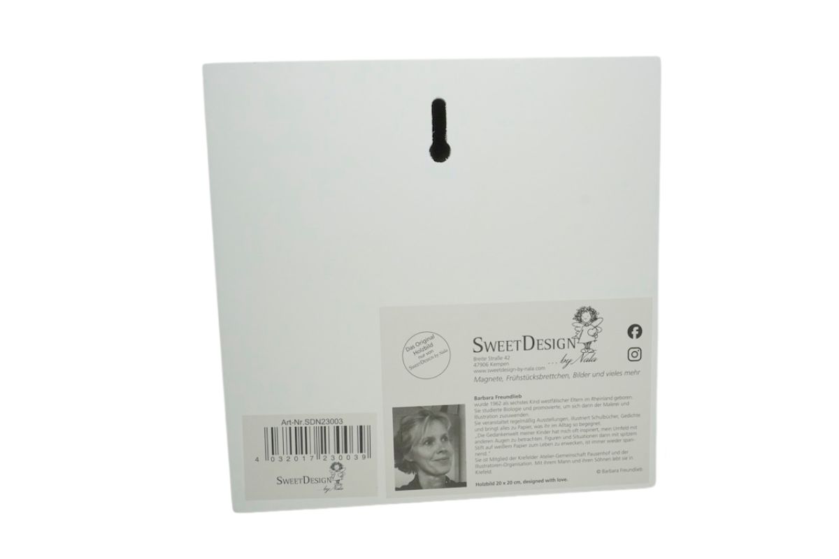 Holzbild Wandbild von B. Freundlieb Mädelsabend