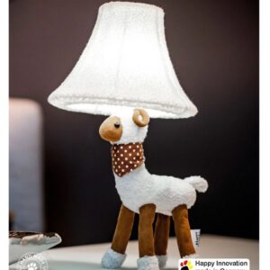 Lampe Happy Lamps Leuchte Stehlampe Wolle das Schaf Handarbeit
