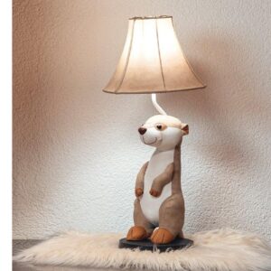 Lampe Happy Lamps Leuchte Stehlampe Eddie das Erdmännchen Handarbeit