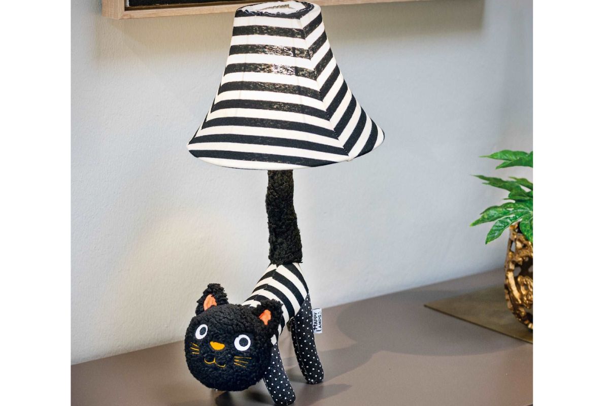 Lampe Happy Lamps Leuchte Stehlampe Baby Luna Handarbeit