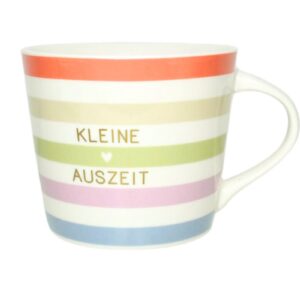 Grafik Werkstatt Henkelbecher Kaffeebecher Sprüchetasse Kleine Auszeit